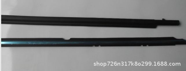 Glass outer strip Window outer waterproof rubber strip trim bright black matte black outer strip window glass